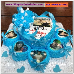 Bánh Sinh Nhật In Hình Ảnh - H230